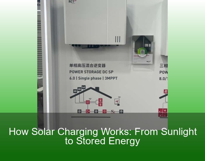 How Solar Charging Works: From Sunlight to Stored Energy